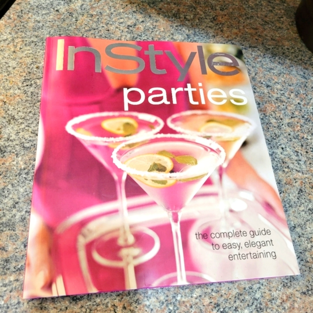 InStyle Parties Book - Hardcover